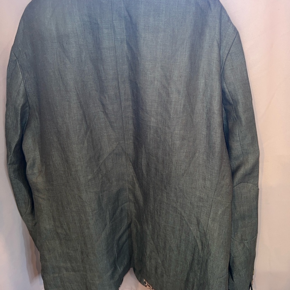 Tallia Macys Men's Linen Sportscoat Blazer 52L - Picture 8 of 10